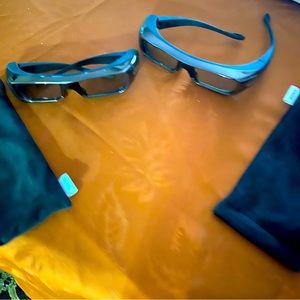 Pair of Sony 3D glasses. TDG-BR100 regular size